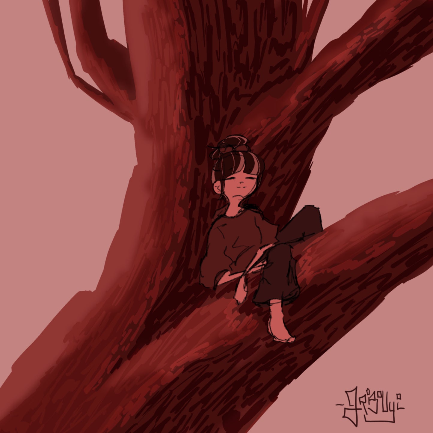 Tree girl